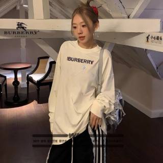 버버리 클립 긴팔티셔츠