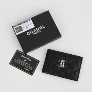 샤넬 50083  CC 로고 카드지갑