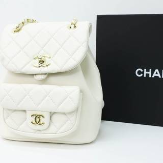 [CHANEL] 샤넬 듀마 카프스킨 백팩