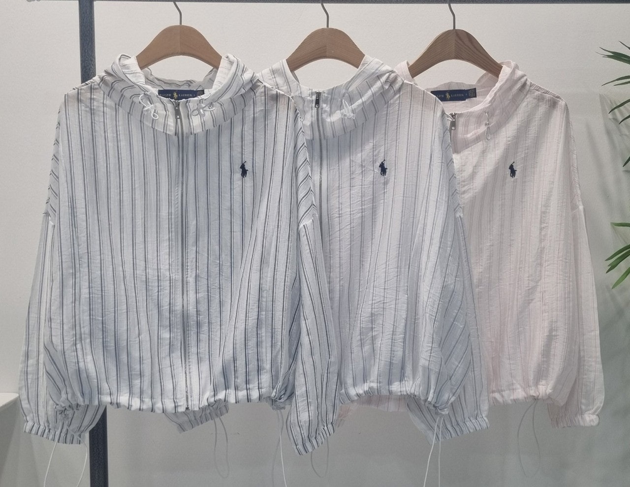 폴로-스트라이프-후드-바람막이-명품 레플리카 미러 SA급